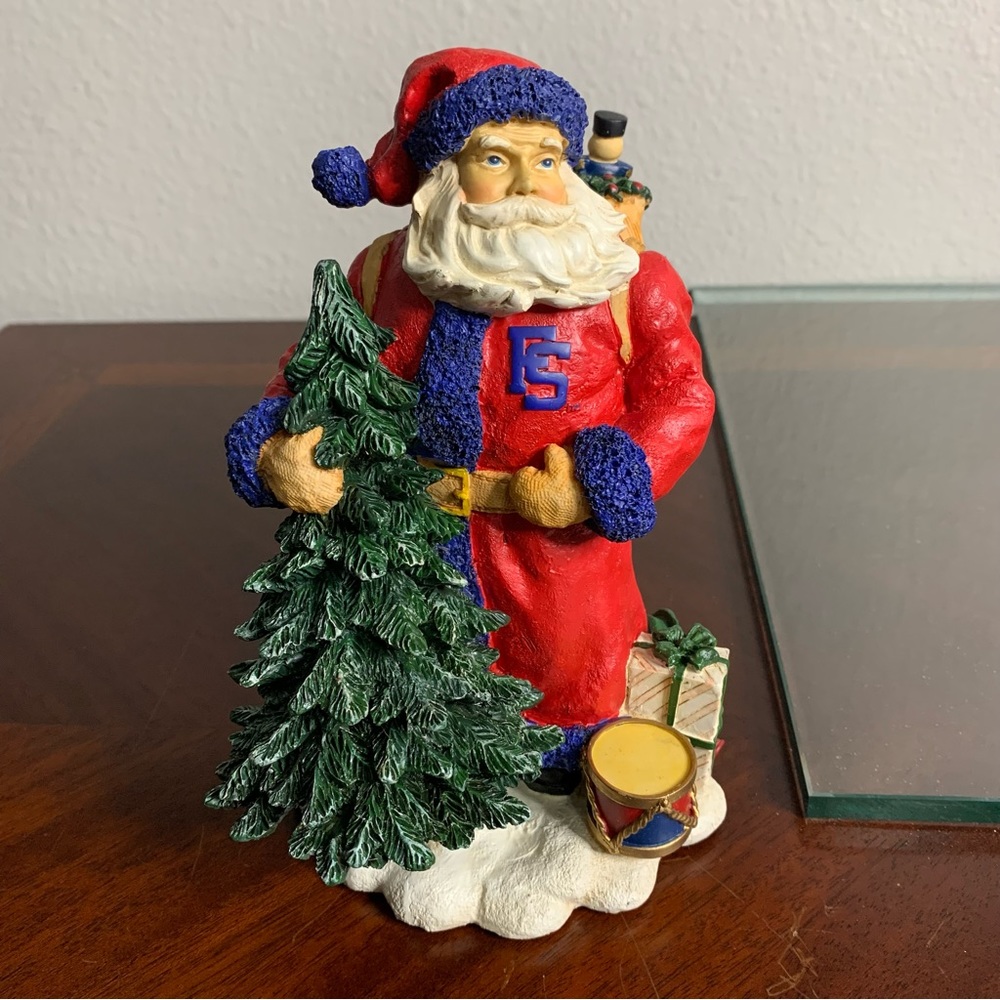 BNIB Collegiate Collectables Fresno State Santa Claus Statue